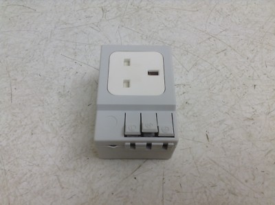 Stego SD 035 Din Rail Receptacle 230 VAC 03503.0-01 SD035 1 Outlet