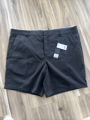 Palm Golf CO Swing and Smile Breathable Stretch Comfort Shorts Black Size 40x8