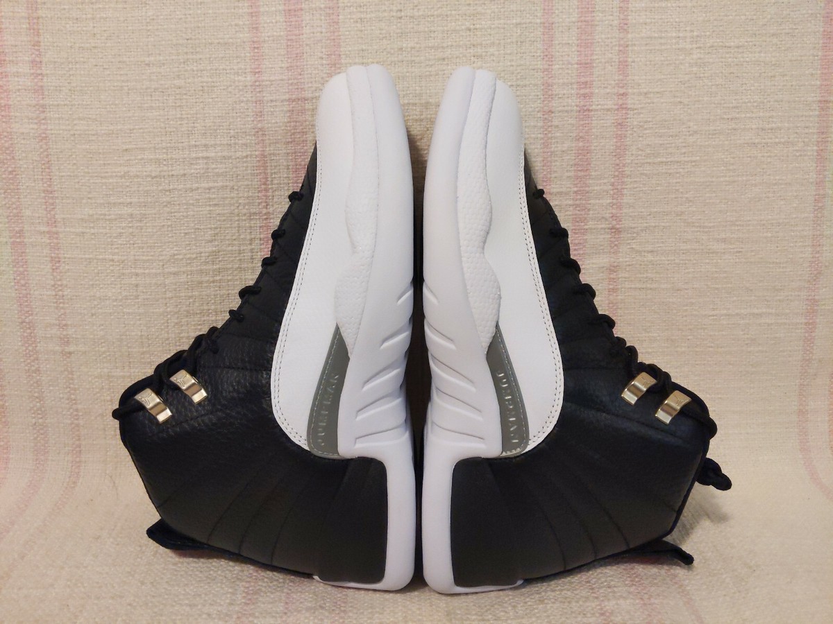 K@Diff　Nike Air Jordan 12 ネイビー/ホワイト Nike Air Jordan Retro 12 Playoffs Black White AJXII CT8013