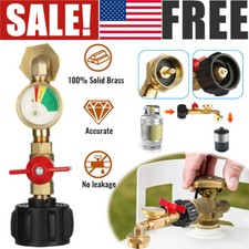 Propane Refill Adapter Fill 1 Pound Bottle from 5-40lb Tank Fits QCC1 /POL-Type1