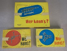 3 x Wer kann`s ? DBWZ Metall Geduldspiele Spe...