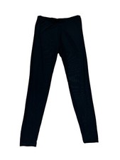 BALERA Womens Mesh Dance Wear Pants Leggings Small Sz S Black See Description