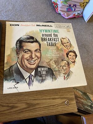 Don Breakfast Club McNeill, Hymntime around the Breakfast Table LP RCA Victor