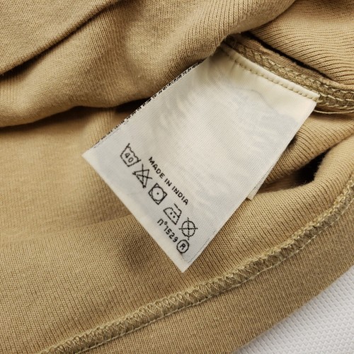 Denim & Supply Nativo Americano Henley XL Hombres Indian Jumper Sudadera Beige Tostado - Imagen 14 de 21