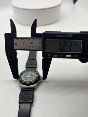 Exc+5] TAG Heuer Formula 1 376.508 Black Yellow Dial Quartz