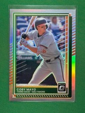 2025 Panini Donruss Baseball Optic Holo Parallel #5 Coby Mayo