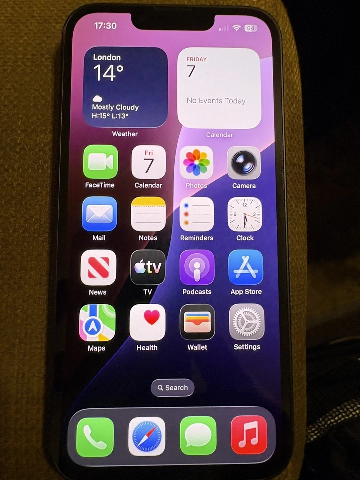 Apple iPhone 13 128GB Black (100% Battery) - Image 2 of 2