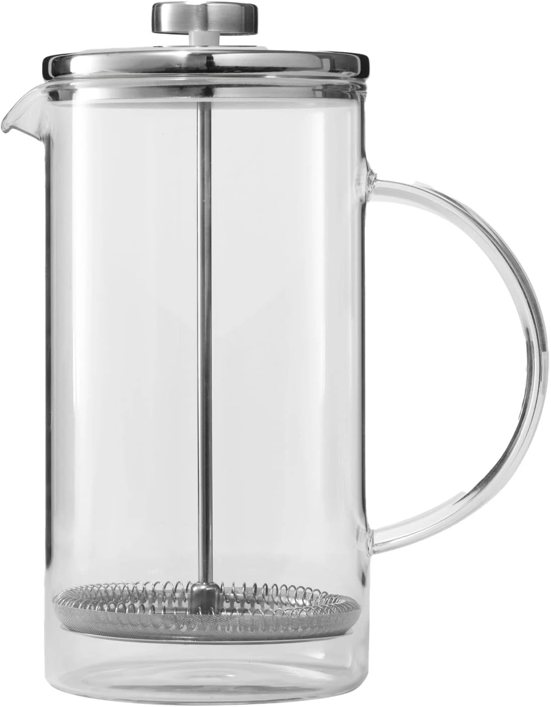 34 Oz. French Press Coffee Maker | 1 Liter High-Heat Borosilicate Glass French P