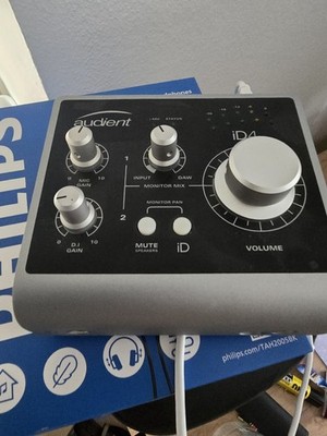 Audient iD4 MKI USB Audio-Interface - Schwarz 