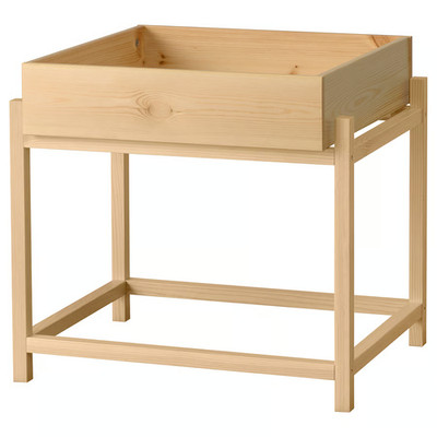 IKEA PRIMÄRSKOG PURE PINE 20 3/4'' PLANT STAND 205.550.94 [NEW]