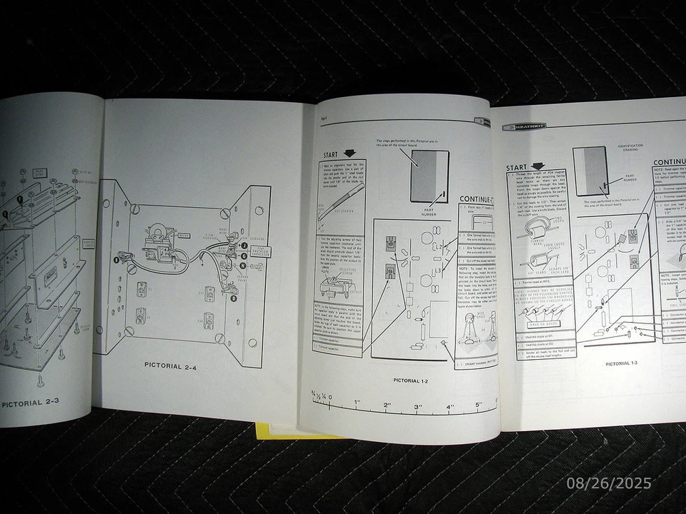 Genuine Heathkit Model HA-202 2-Meter FM Amplifier Manual - Never Used - Image 4 of 4