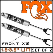 Fox Performance 2.0 Front Shocks 11-19 Silverado Sierra 2500 3500 1.5-3.5 Lift