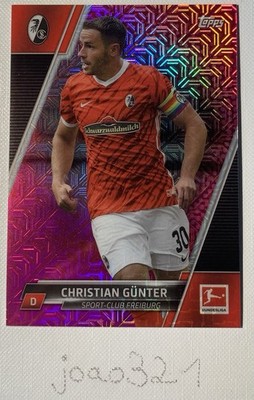 Christian Günter - /250 - Purple Mojo - Topps Bundesliga 21/22 - Japan Editon