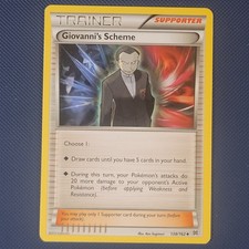 Giovanni's Scheme 138/162 - BREAKthrough - Uncommon Pokemon Card - LP