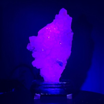 12.60LB Natural Panda Calcite Mineral Specimen/Fluorescent Glow Under UV Light