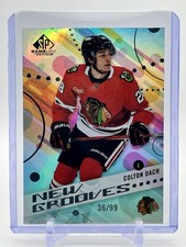 2025-26 Upper Deck SP Game Used COLTON DACH New Grooves Rainbow Blackhawks 36/99