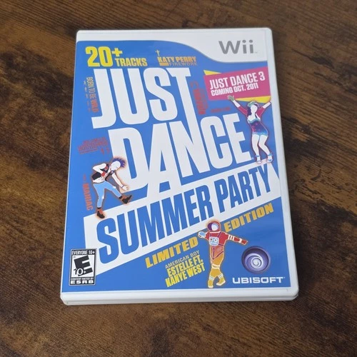 Just Dance: Summer Party (Nintendo Wii, 2011) w/ manual