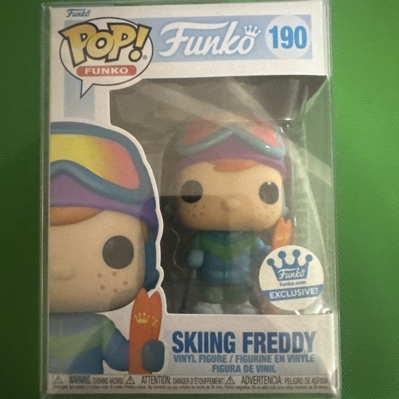Funko Pop Skiing Freddy #190 Funko Shop Exclusive Vinyl Figure