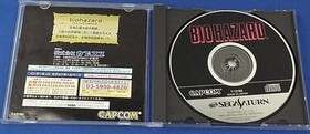 Capcom Resident Evil Sega Saturn Game Used with Some Manual Damage