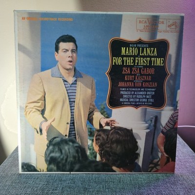 Mario Lanza For the First Time (Original Soundtrack) RCA Victor LM-2338 Vinyl LP