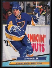 1992-93 Fleer Ultra #396 Kevin Miller St. Louis Blues NM
