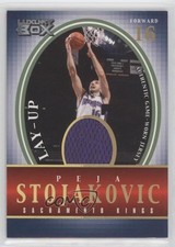 2004 Topps Luxury Box Lay-Up Relics Loge Level 49/75 Peja Stojakovic #LU-PS 0eo6