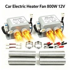 2-pcs 12v 800w Car Heater -portable Electric Heater With Fast Heating Defogging 2-pcs 12v 800w Car Heater -portable Electric Heater With Fast Heating Defogging