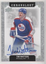 2018-19 Upper Deck Chronology Franchise History Tim Watters #FH-WI-TW Auto 00s4