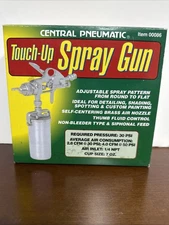 Central Pneumatic Touch Up Spray Gun 30 PSI Adjustable 00086