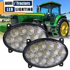 Oval LED Tractor Hood Lamp Headlight RE181282 For John Deere 9230,9330,9430,9530