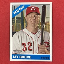 Jay Bruce 2015 Topps Heritage Card #180 MLB Cincinnati Reds