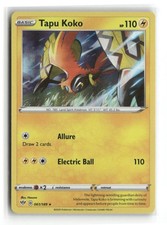Tapu Koko Holo Rare Darkness Ablaze 061/189 Pokemon Lightly Played