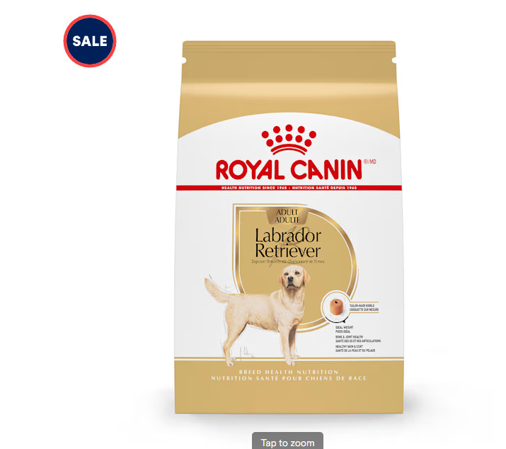 Royal Canin Breed Health Nutrition Labrador Retriever Adult Dry Dog Food, 30 lbs