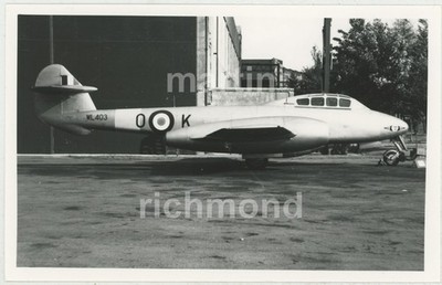 Gloster Meteor T7 WL403 CFS Foto, HE910
