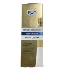 Roc Retinol Correxion Deep Wrinkle Night Cream + Advanced Retinol 1.0fl Oz