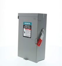 SIEMENS 2P 60A 240V General Duty Safety Switch Indoor, Fusible