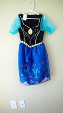 Disney Frozen Anna Costume Musical Light-up Dress Girls Size 4-6X