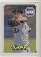 2018 Topps Heritage Minor League Edition Glossy Griffin Canning #148 2d7