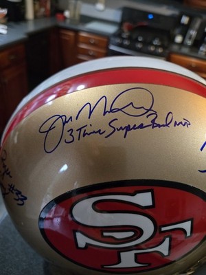 Joe Montana & Jerry Rice * Dwight Clark & Roger Craig &John Taylor Autographs...