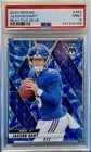2025 Mosaic Jaxson Dart Rookie Card #362 REACTIVE BLUE 🔵PSA 9🔵 RC Low Pop!