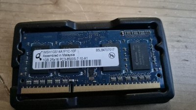 1GB 2Rx16 DDR3 RAM PC3-8500S-7-10-A1 QIMONDA Notebook Arbeitsspeicher