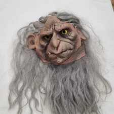 Vintage 1996 The Paper Magic Group Ugly Man Troll Monster Witch Wizard Mask 