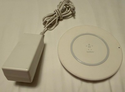 Belkin Boost Up F7U027 7.5W Wireless Charging Pad & AC Adapter Tested Ships Free