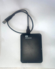 Western Digital WD Elements 1TB External HD - Black  WDBUZG0010BBK-0B