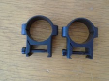 Unbranded 1  Scope Rings  High  Gloss Black  Weaver/Picatinny