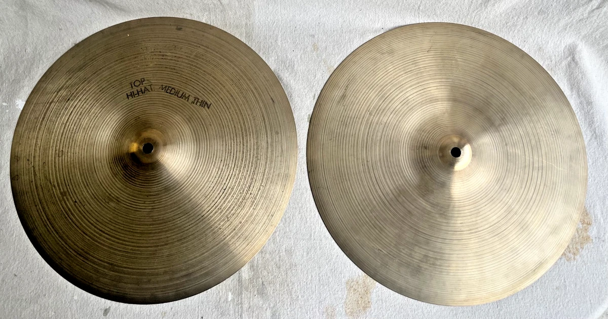 Zildjian Hi-Hat Cymbals 14 in Item Diameter for sale | eBay