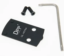 Adapter Plate for Glock 43X/48 MOS Hellcat OSP with M4 Thread Holes and Holosun