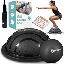 Half Balance Ball Trainer Stability Ball Full-Body Workouts Horizon Balance Ball