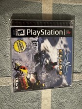 Sno-Cross Championship Racing PS1 PlayStation 1 CIB Complete Black Label