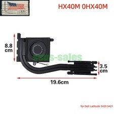 Heatsink Fan HX40M 0HX40M for Dell Latitude 5420 5421 UMA models 4-pin power